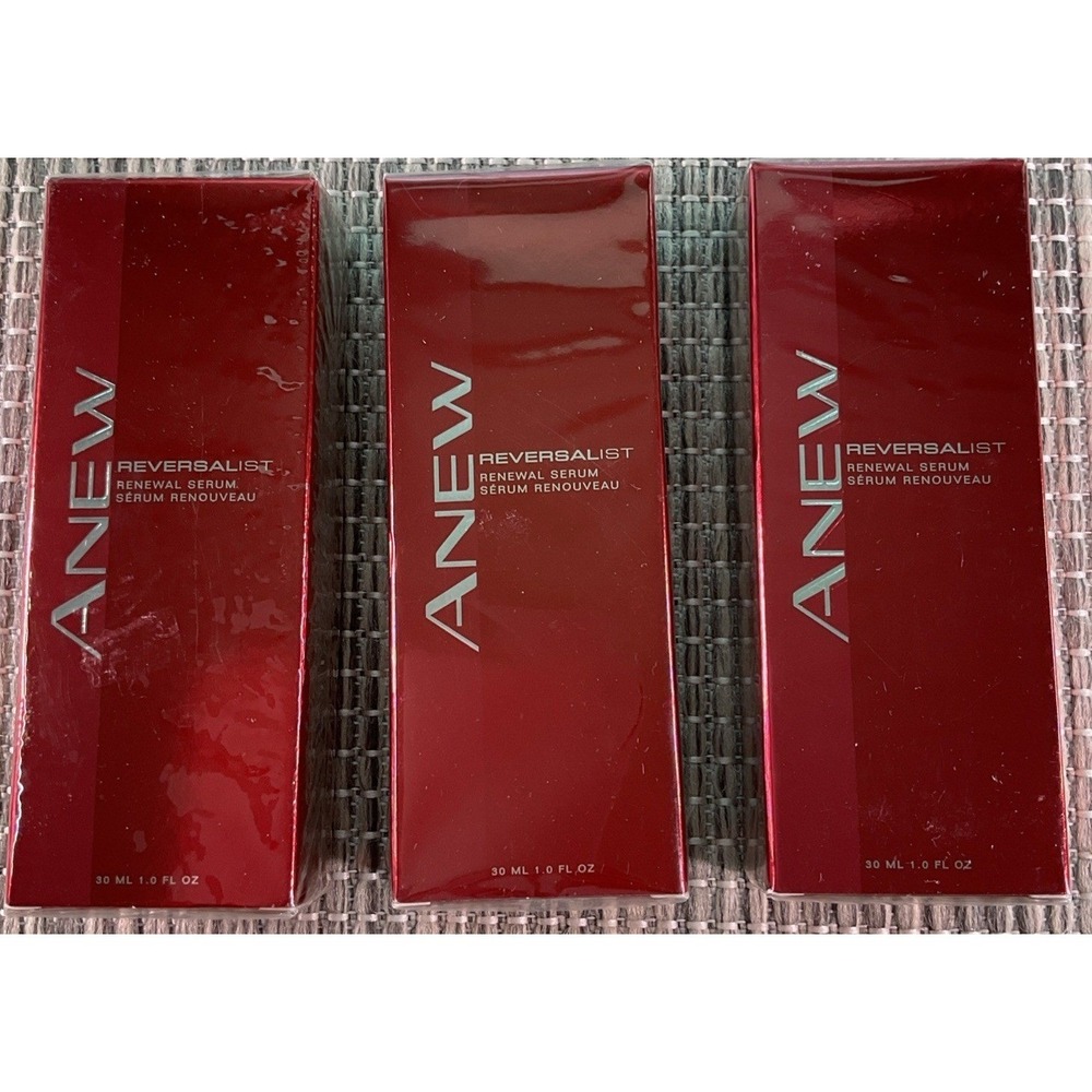 3 Pack Avon Anew Reversalist Renewal Serum 30ml 1.0 fl oz - New / Sealed